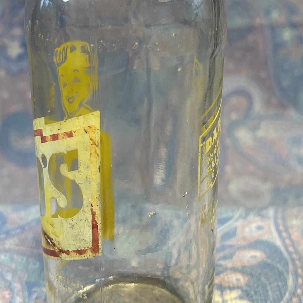 Vintage Dads Root Beer Glass Bottle Big Junior Size ACL Soda Collectible Chicago - Picture 4 of 11